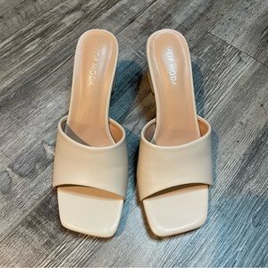 Top Moda Slip On Heels